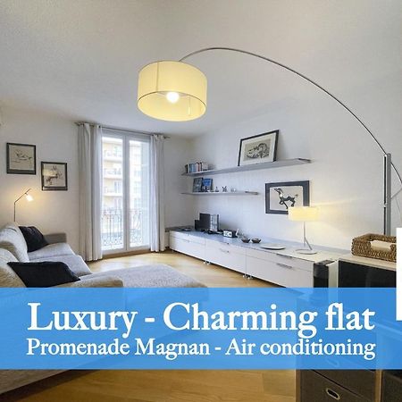 BH - PALAIS MAGNAN - Lux 4 Pers. WiFi. Clima. LENVAL Apartment Nice Bagian luar foto