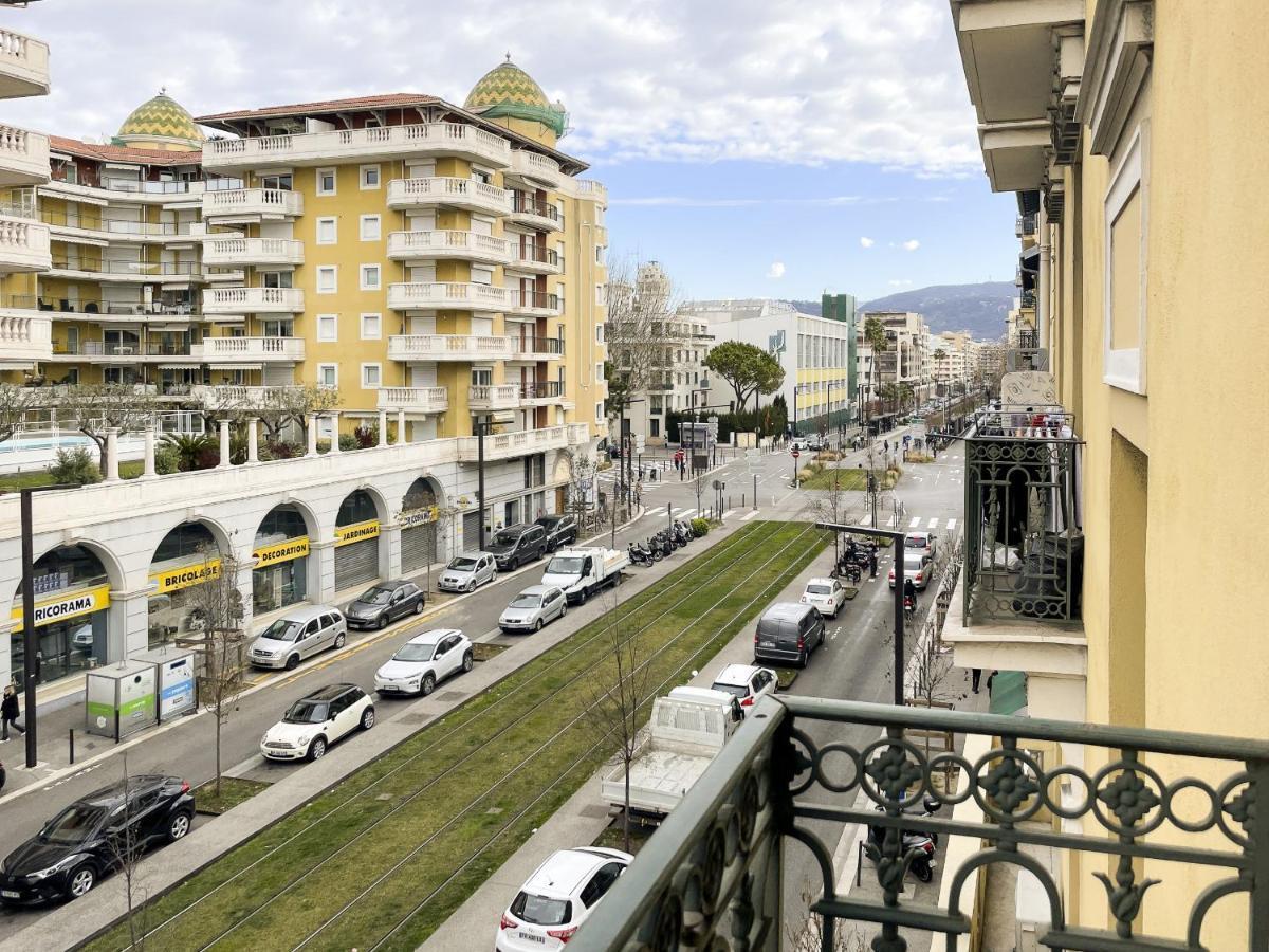 BH - PALAIS MAGNAN - Lux 4 Pers. WiFi. Clima. LENVAL Apartment Nice Bagian luar foto