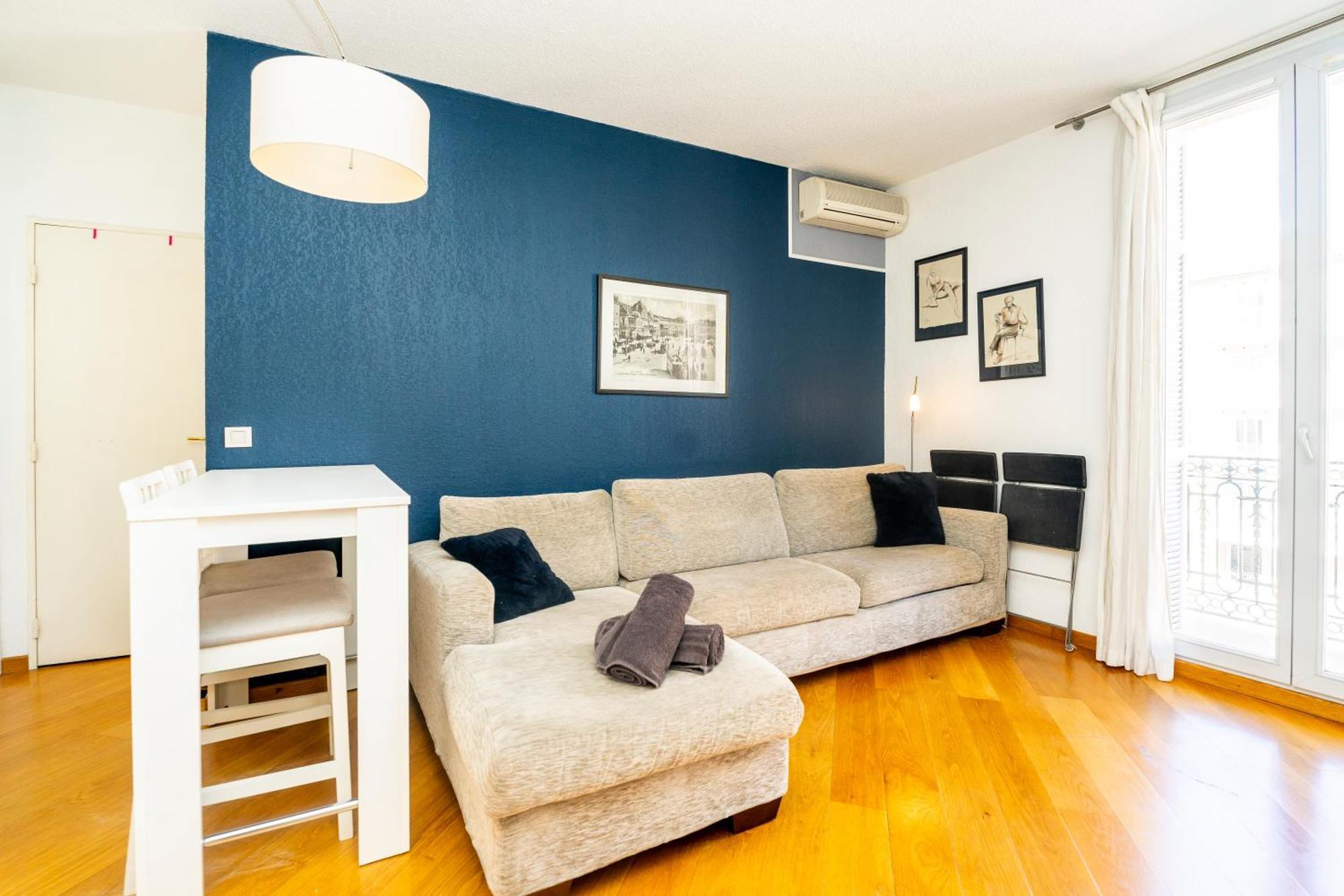 BH - PALAIS MAGNAN - Lux 4 Pers. WiFi. Clima. LENVAL Apartment Nice Bagian luar foto